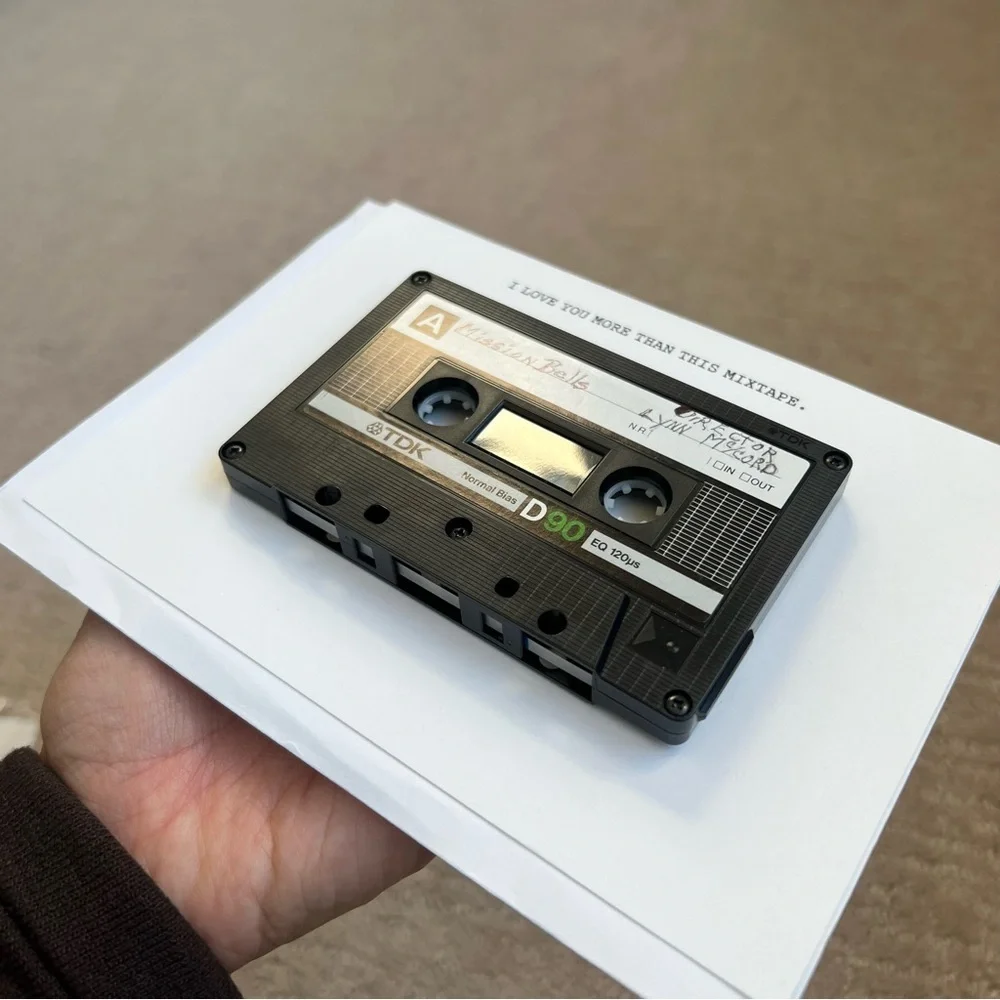 Cassette Mixtape Greeting Cards
